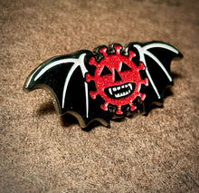Load image into Gallery viewer, Covid Bat Pin 2020