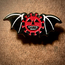 Load image into Gallery viewer, Covid Bat Pin 2020