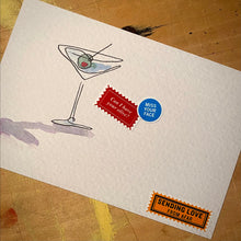 Load image into Gallery viewer, Cocktail Mail Postcard Kit