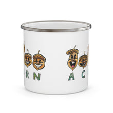Load image into Gallery viewer, Enamel Camping Acorn Mug