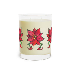 Elfin Poinsettias Scented Candle