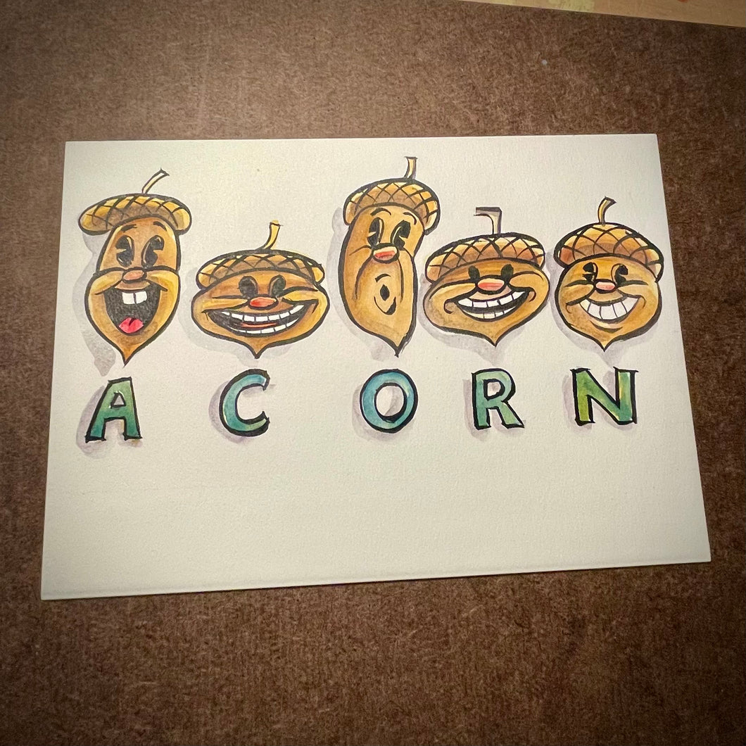 The Original Acorn Painting
