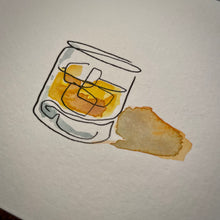 Load image into Gallery viewer, The Original Whiskey Glass Painting
