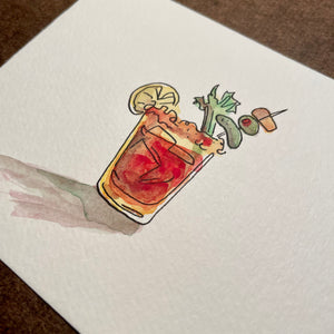 The Original Bloody Mary Painting