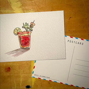 Cocktail Mail Postcard Kit