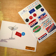 Load image into Gallery viewer, Cocktail Mail Postcard Kit
